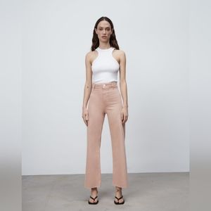 NWT Zara marine straight jeans